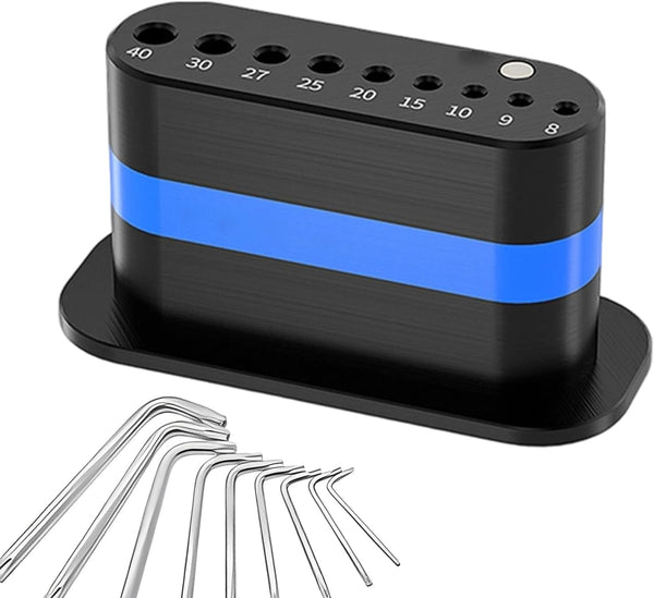  Porte-Clés Allen - Support En L Pour Clés,Étagère Antidérapante à Libération Rapide Pour Atelier Garage Établi Cart à Outils Plombier Charpentier Technicien