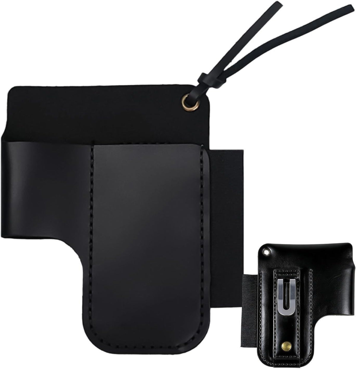  Sac Banane En Cuir - Style Rétro - Porte-outils - Accessoire De Rangement Pour Outils - Convient Pour Lampe De Poche, Cutter, , Récolte, élagage, Rénovation De Maison, Construction, Plombier