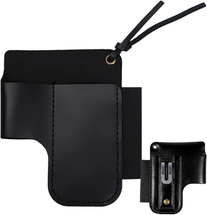  Sac Banane En Cuir - Style Rétro - Porte-outils - Accessoire De Rangement Pour Outils - Convient Pour Lampe De Poche, Cutter, , Récolte, élagage, Rénovation De Maison, Construction, Plombier