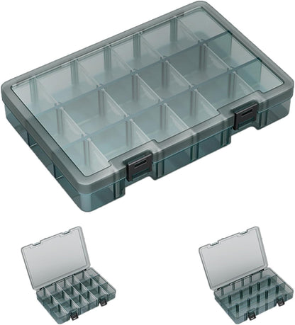  Boîte De Rangement Multi-usage Avec Compartiments Flexibles Pour La Maison, Le Garage Et Le Bureau Boîte De Rangement à Outils Avec Séparateurs