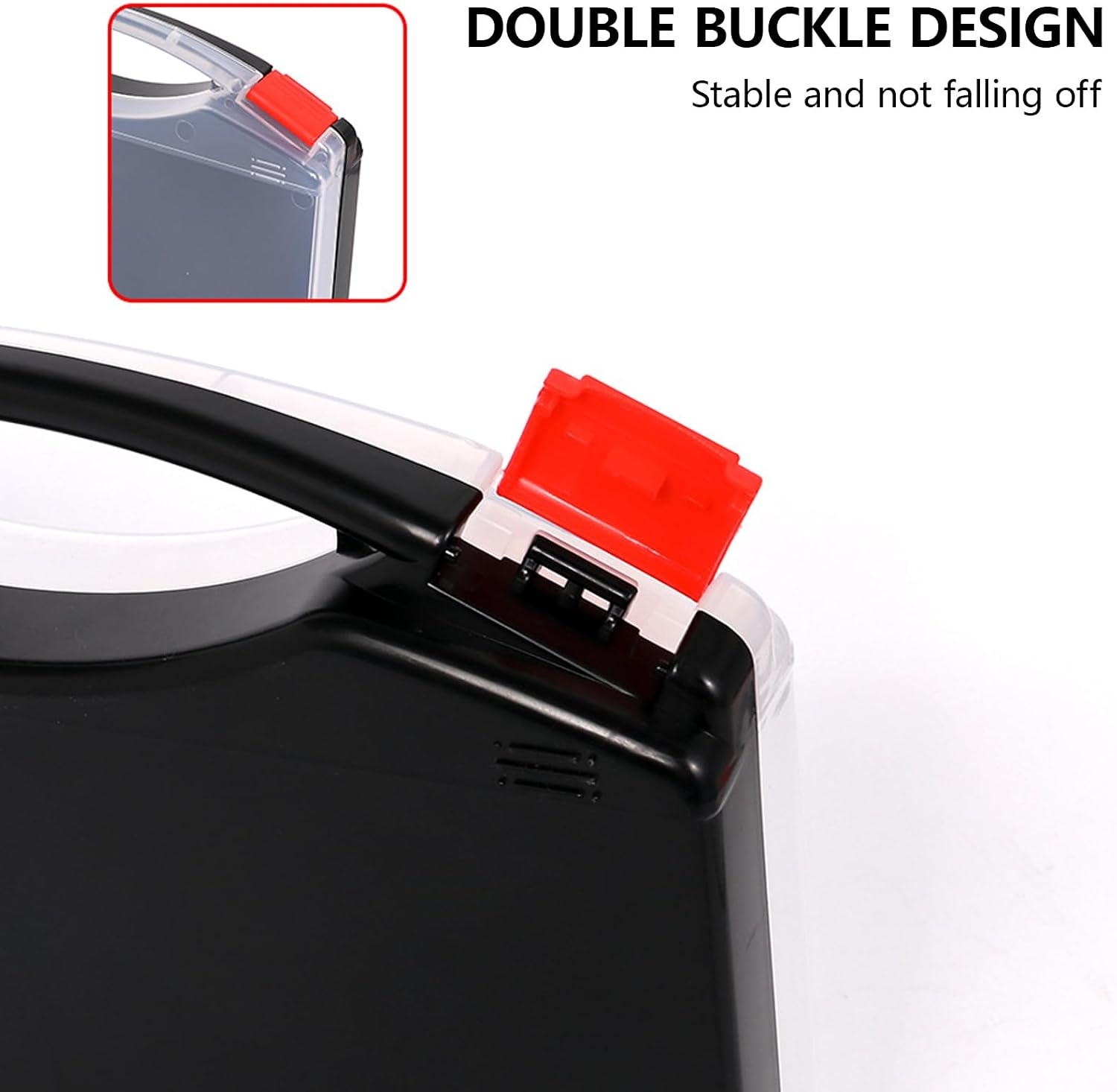  Boîte à Outils De Grande Capacité Et Design De Grilles Résistante à L'usure Et Aux Chocs