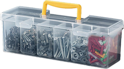  Boîte De Rangement Multifonction Portable Avec Compartiment Amovible Pour Voiture, Camping, Outils Ménagers, Boîte à Outils