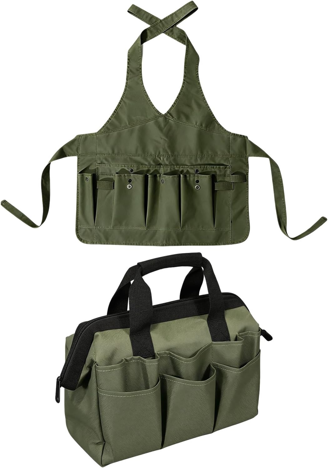  Tablier De Travail Professionnel Pour Jardiniers Et Mécaniciens Grande Capacité Sac Porte-outils Avec Design étanche Organisateurs D'outils Tabliers De Jardinage