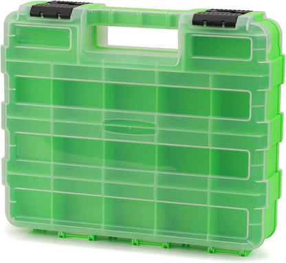  Boîte à Outils Portable - Boîte De Rangement Portable Avec Séparateur Amovible Pour Vis, écrous, Boulons, Poignée Ergonomique