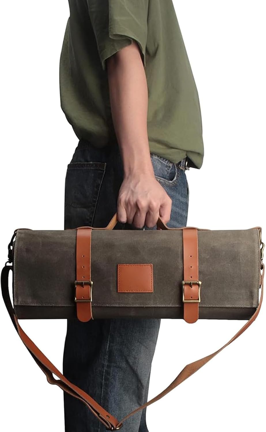  Sac à Outils De Grande Capacité Avec Poignée Ergonomique Et Sangle Réglable Pour Chefs Professionnels Et Amateurs De Cuisine
