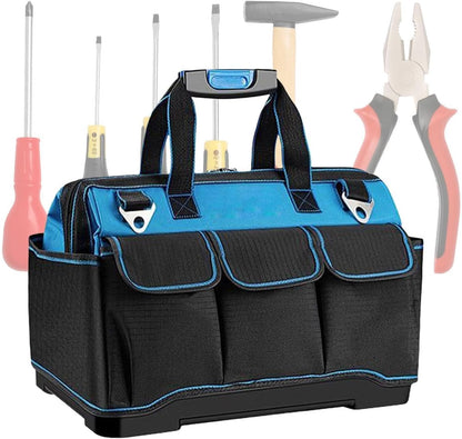 GENERIC Sac à Outils Organisateur | Oxford Résistant Imperméable Multi-poches | Sac À Outils Mécanicien Portable,pour Travaux De Construction Maison Garage Atelier Papa électricien Mécanicien
