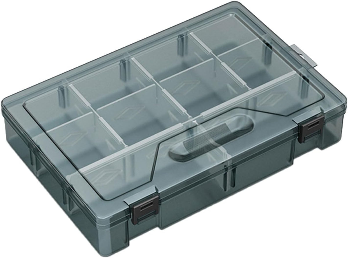  Boîte De Rangement Multi-usage Avec Compartiments Flexibles Pour La Maison, Le Garage Et Le Bureau Boîte De Rangement à Outils Avec Séparateurs