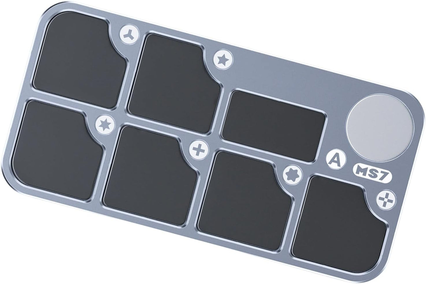  Tapis En Aluminium Anti-rayures Pour Réparations Et Projets Avec Plateau De Rangement à Vis De Construction Robuste