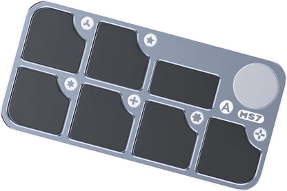  Tapis En Aluminium Anti-rayures Pour Réparations Et Projets Avec Plateau De Rangement à Vis De Construction Robuste