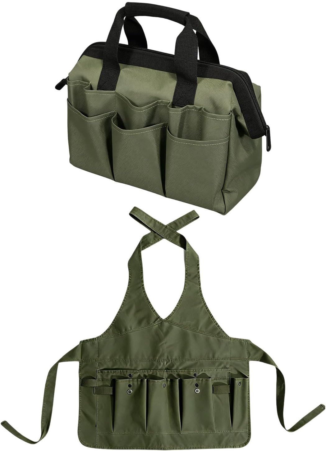  Tablier De Travail Professionnel Pour Jardiniers Et Mécaniciens Grande Capacité Sac Porte-outils Avec Design étanche Organisateurs D'outils Tabliers De Jardinage