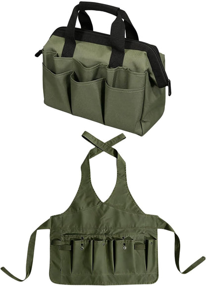  Tablier De Travail Professionnel Pour Jardiniers Et Mécaniciens Grande Capacité Sac Porte-outils Avec Design étanche Organisateurs D'outils Tabliers De Jardinage