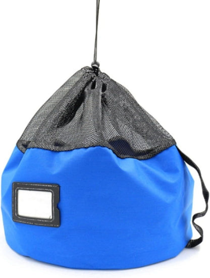  Sac De Rangement étanche Oxford 600D Pour Camping-car, Avec Porte-cartes, Design En Maille Respirante Pour L'organisation Des Câbles D'égout, Outils De Jardin En Plein Air, Jaune (bleu)