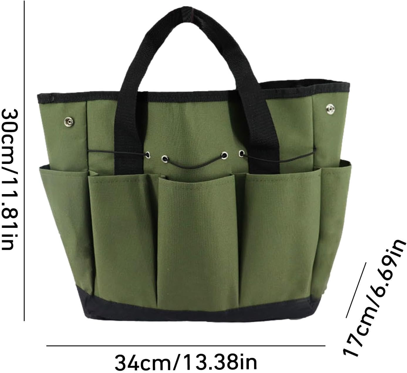  Sac De Rangement Pour Outils De Jardin | Sac De Rangement Robuste Pour Outils De Jardin Avec Poches - De D'outils De Oxford Robuste, Sac à De à Genoux, Organisateur