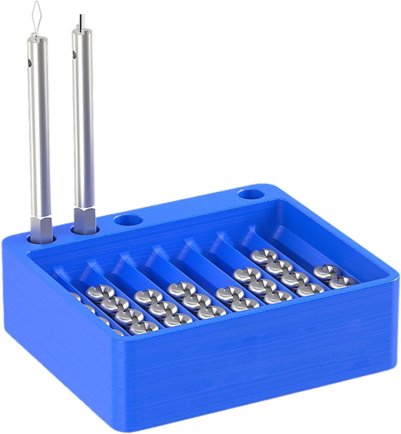 GENERIC Boîte De Rangement Pour Rayons, Porte-capuchons De Rayons Séparés, Organiseur Portable, Boîte à Outils De Tri Rapide, Rangement De Construction De Roues, Idéal Pour Les Accessoires Et L'entretien Des