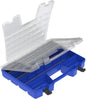  Akro-Mils 06318 Boîte De Rangement Portable à Compartiments Multiples (45,7 X 33 X 10,2 Cm), Bleu