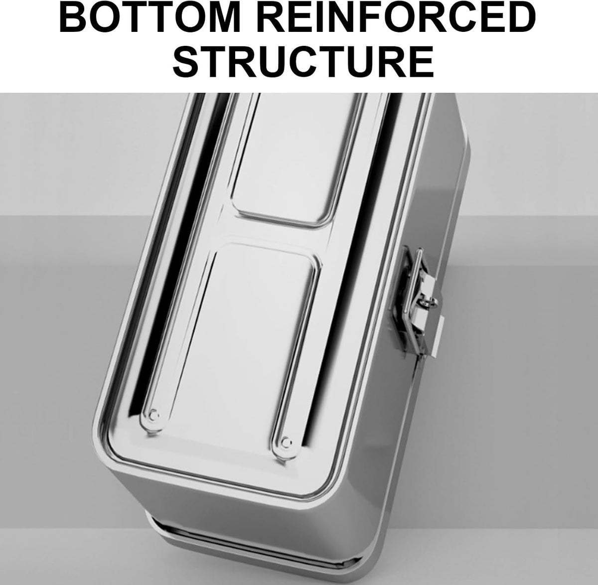  Boîte De Rangement Rigide En Acier Inoxydable Pour Outils Mécaniques