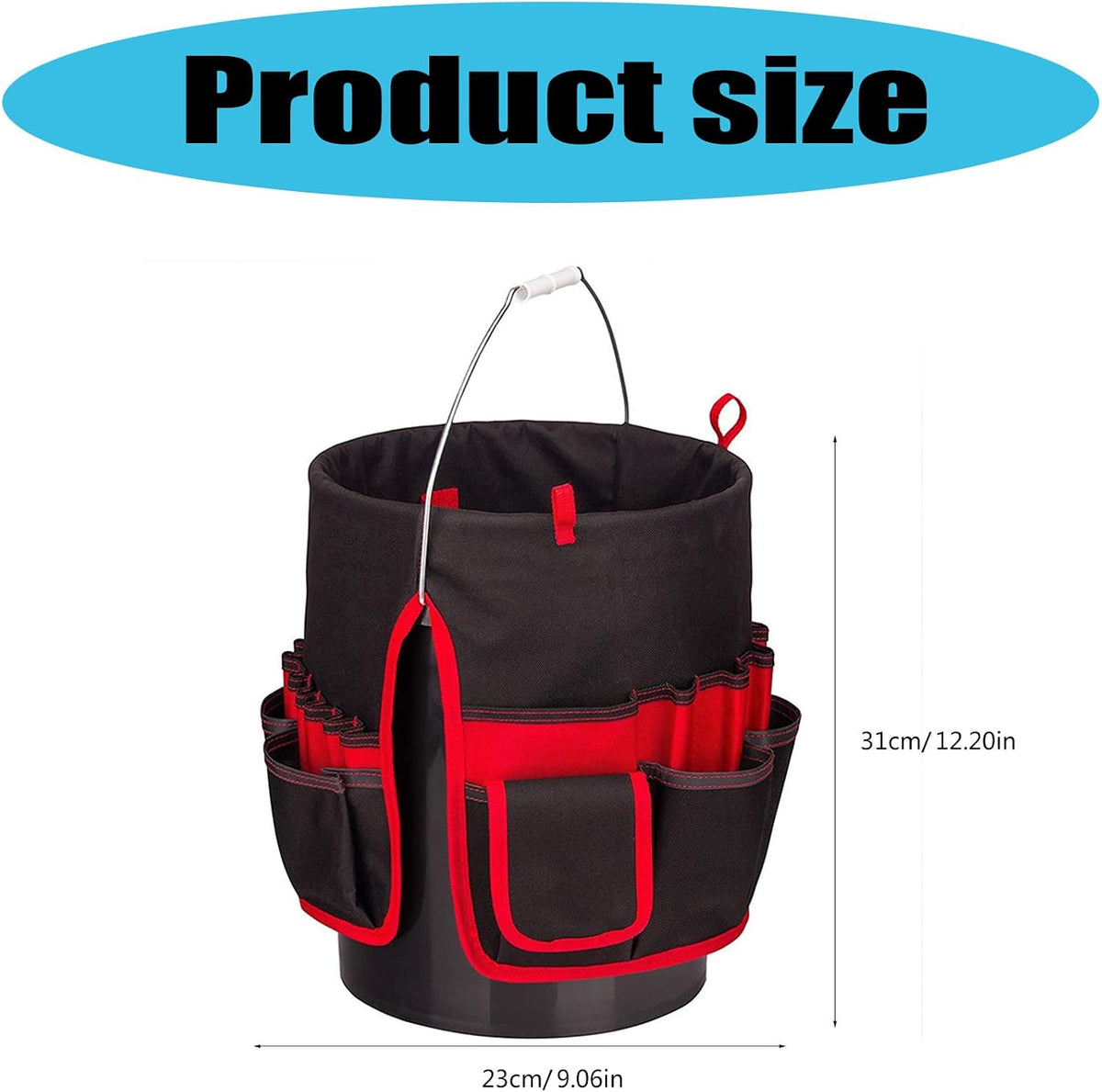  Sac De Rangement Extra Large Pour Matériel De Jardinage Avec Compartiment Intelligent Pour Ranger En Toute Sécurité Divers Outils Et équipements, Sac De Rangement étanche