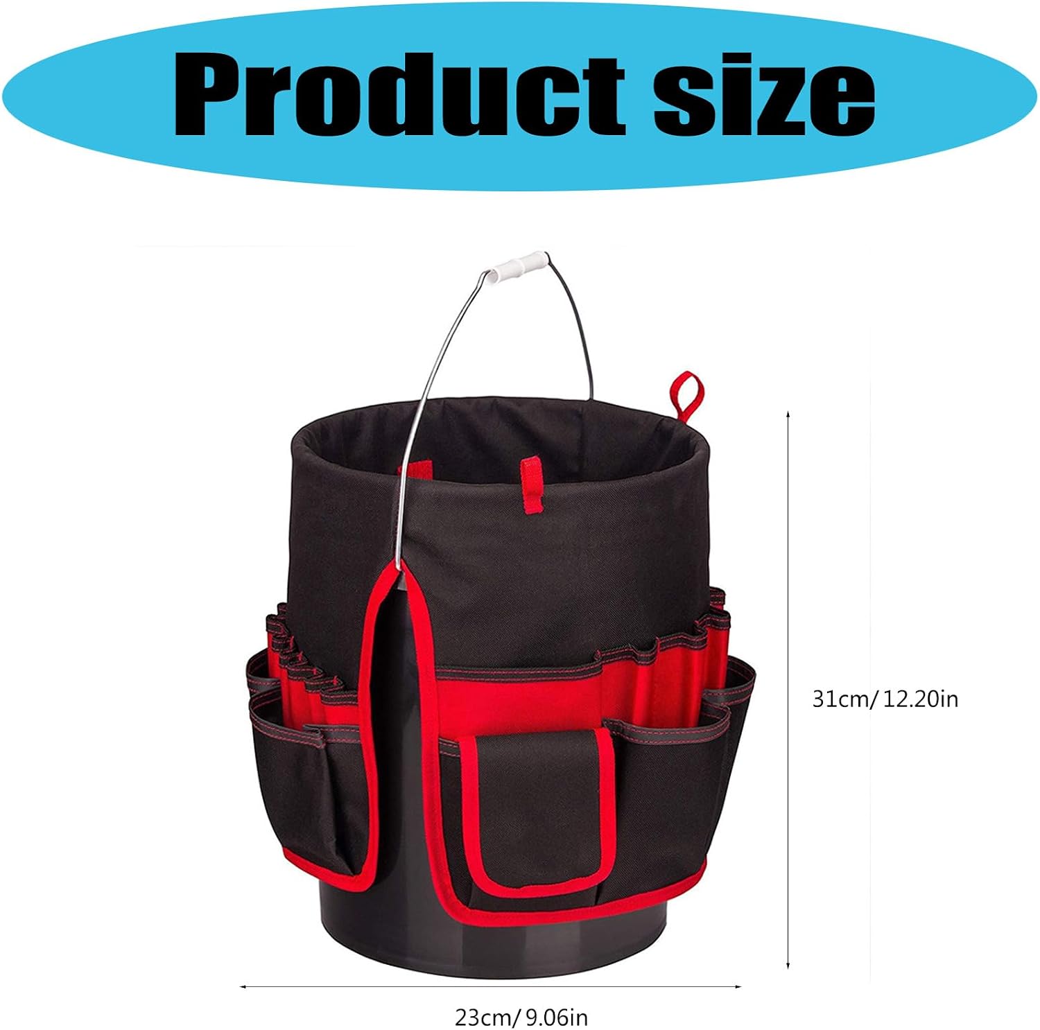  Sac De Rangement Extra Large Pour Matériel De Jardinage Avec Compartiment Intelligent Pour Ranger En Toute Sécurité Divers Outils Et équipements, Sac De Rangement étanche