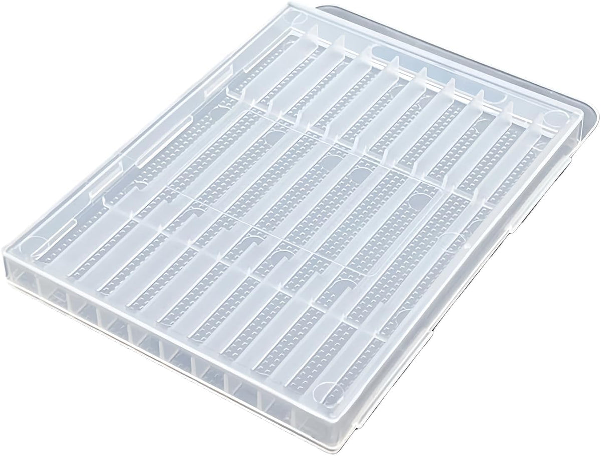  Boîte à Outils Transparente Avec Fermeture Sécurisée Et Crochet De Suspension Pour Accessoires, Boîte à Outils, Rangement De Petites Pièces