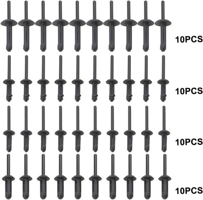  Ensemble D'outils De Rivetage Manuel De Fixation - Plusieurs Tailles Pour Assemblage Automobile Et Meubles