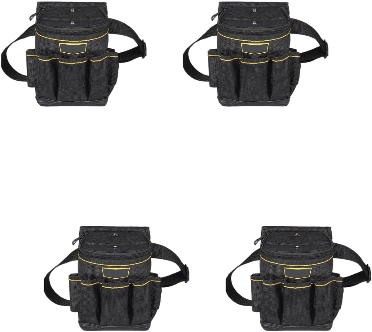 Sac à Outils De Voyage En Toile Pour Garage 18 Poches Ceinture Fonctionnelle électricien Pour Divers Projets De Clip En Métal