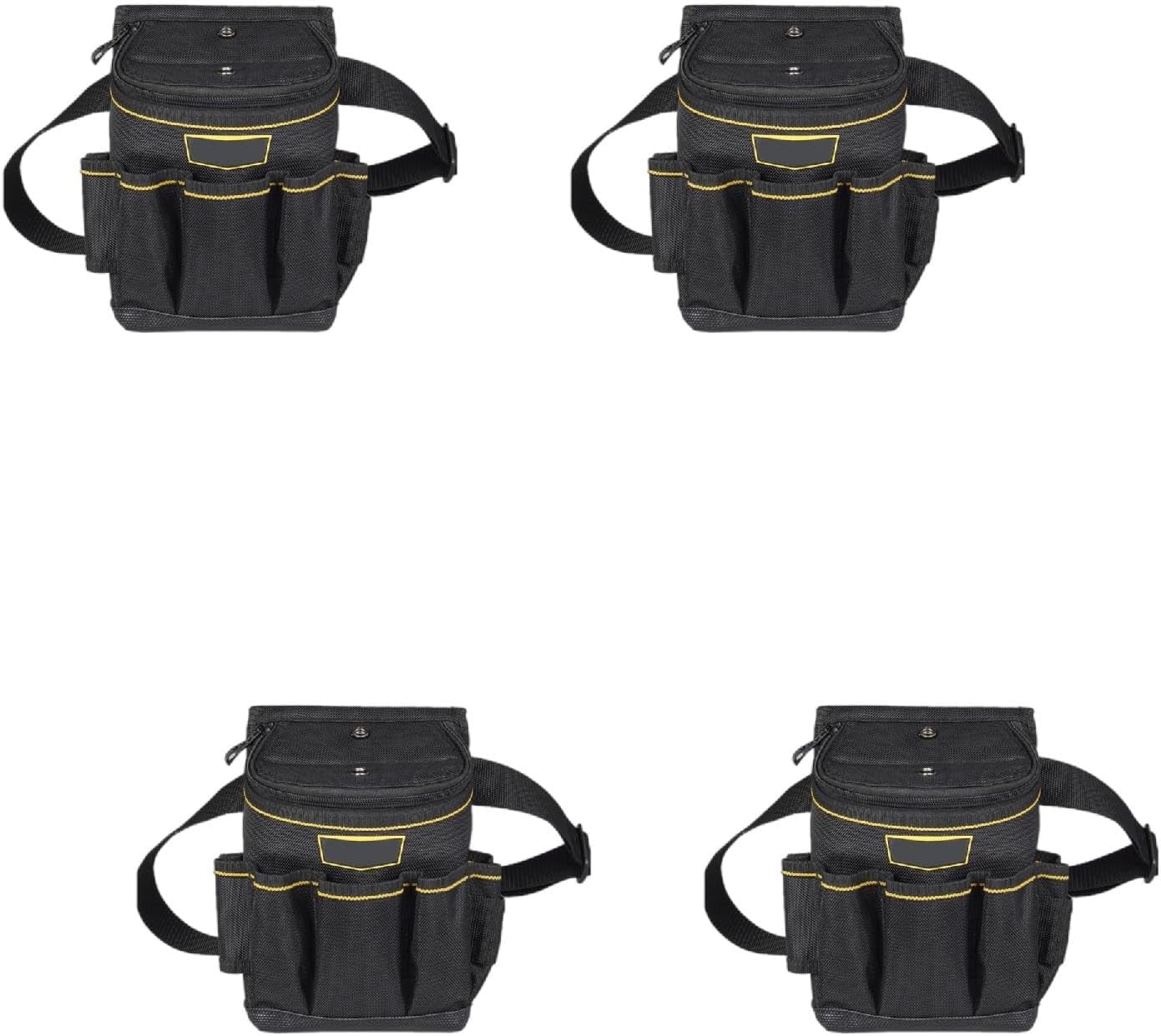  Sac à Outils De Voyage En Toile Pour Garage 18 Poches Ceinture Fonctionnelle électricien Pour Divers Projets De Clip En Métal