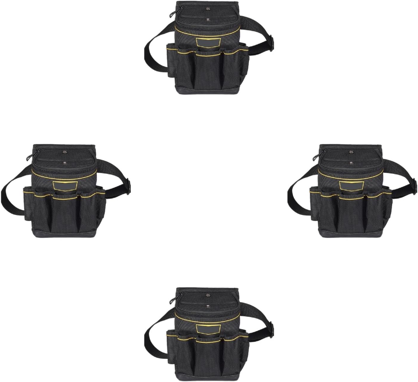  Sac à Outils De Voyage En Toile Pour Garage 18 Poches Ceinture Fonctionnelle électricien Pour Divers Projets De Clip En Métal