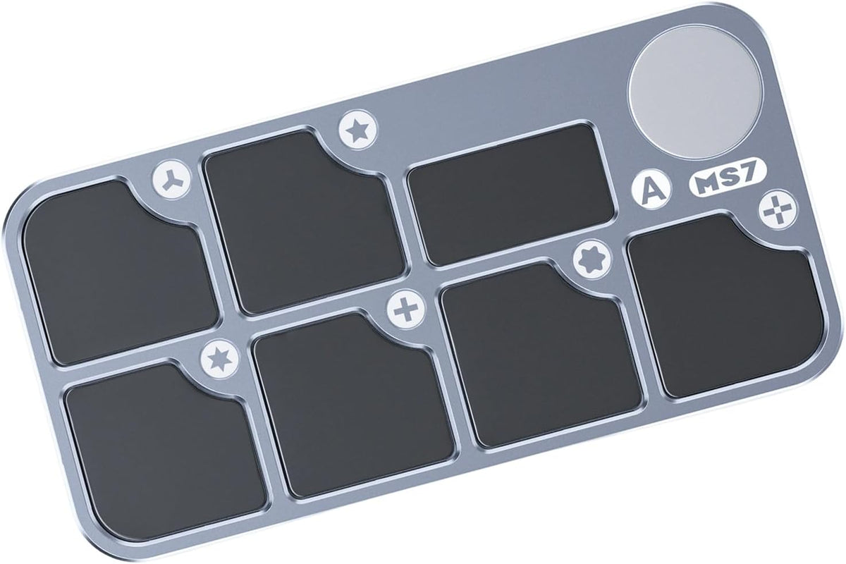  Tapis En Aluminium Anti-rayures Pour Réparations Et Projets Avec Plateau De Rangement à Vis De Construction Robuste