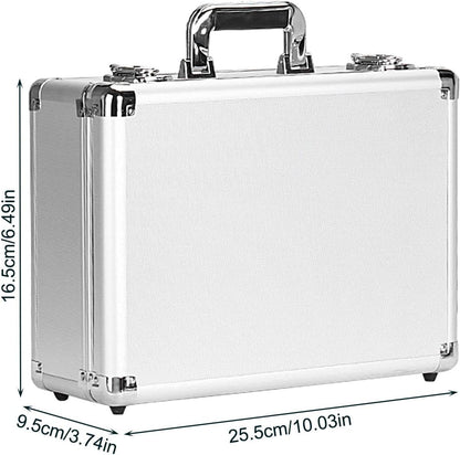 GENERIC Boîte De Rangement à Outils Polyvalente, Boîte De Rangement Pour Outils Portable, Boîte De Rangement à Outils En Aluminium, étui De Rangement Polyvalent Avec Poignée Ergonomique Pour Divers Outils
