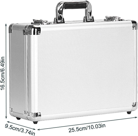 GENERIC Boîte De Rangement à Outils Polyvalente, Boîte De Rangement Pour Outils Portable, Boîte De Rangement à Outils En Aluminium, étui De Rangement Polyvalent Avec Poignée Ergonomique Pour Divers Outils