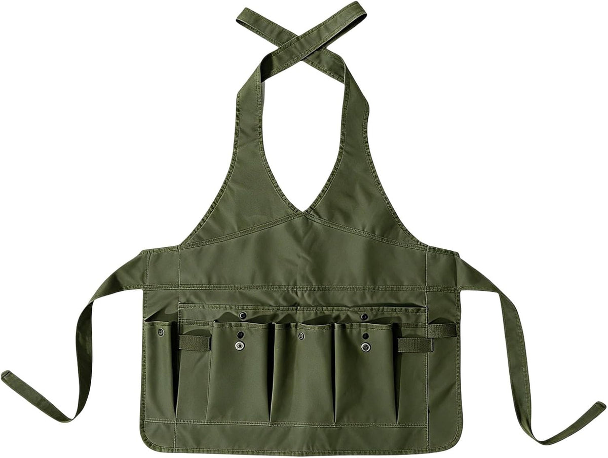  Tablier De Travail Professionnel Pour Jardiniers Et Mécaniciens Grande Capacité Sac Porte-outils Avec Design étanche Organisateurs D'outils Tabliers De Jardinage