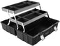 GENERIC Boîte à Outils Organisateur Valise Boîte à Outils Professionnelle Boîte à Outils Pliante à 3 Couches Kit De Réparation De Matériel Garage Matériau Plastique Brillant Boîte à Outils De Rangem