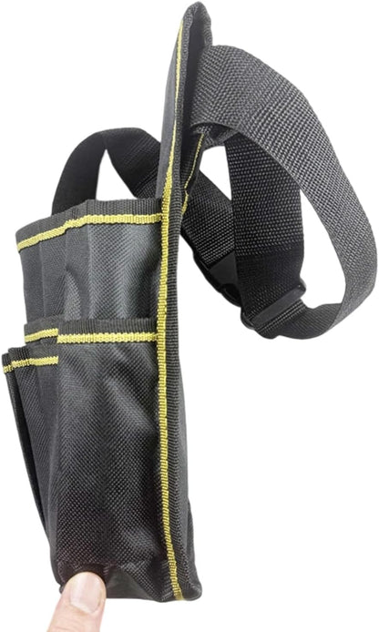  Ceinture à Outils Multifonctionnelle Pour électricien, Sac De Taille Réglable, Tissu Polyester Robuste Avec Plusieurs Poches Utilitaires, Organiseurs D'outils En Polyester