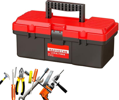 Boîte À Outils Portable, Portable Compacte À Accès Facile Avec Poignée Robuste, Boîte De Rangement D'outils Domestique, Pour Voiture Maison Atelier Garage Voyage Déplacement
