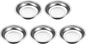  Sourcing Map Lot De 5 Plateaux Magnétiques Ronds De 10,2 X 2,5 Cm En Acier Inoxydable Pour Douilles à Vis, écrous, Boulons, Rondelles, Pièces Métalliques