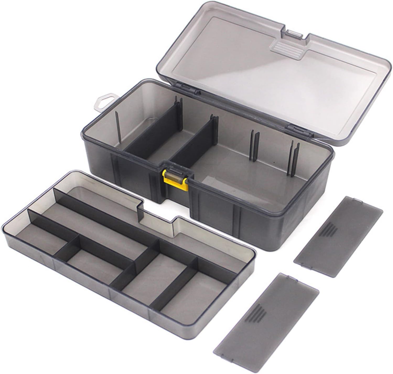  Boîte De Rangement Multifonctionnelle Pour Leurres De Pêche - Boîte De Rangement Pour Outils - Cadeau Pour Les Amateurs De Pêche - Petite Boîte De Rangement