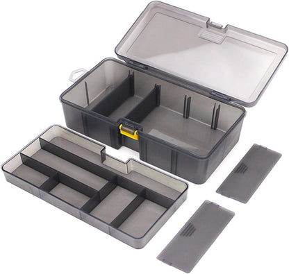  Boîte De Rangement Multifonctionnelle Pour Leurres De Pêche - Boîte De Rangement Pour Outils - Cadeau Pour Les Amateurs De Pêche - Petite Boîte De Rangement