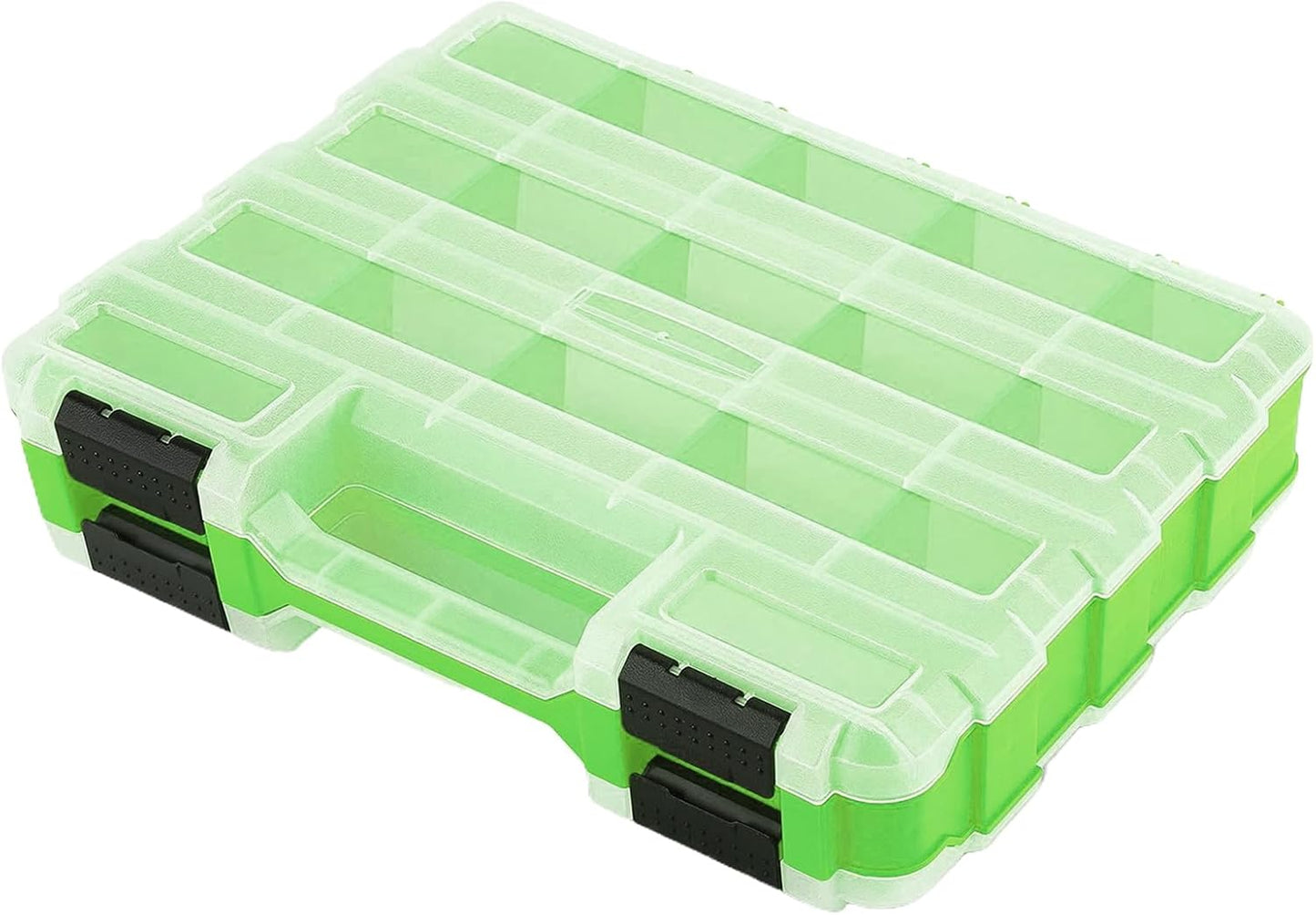  Boîte à Outils Portable - Mallette Portable Avec 34 Compartiments,Boîte De Rangement De Pièces Avec Cloisons Amovibles | Pour Électronique, Perles, Bijoux, Quincaillerie, Boulons, Écrous, Forets,