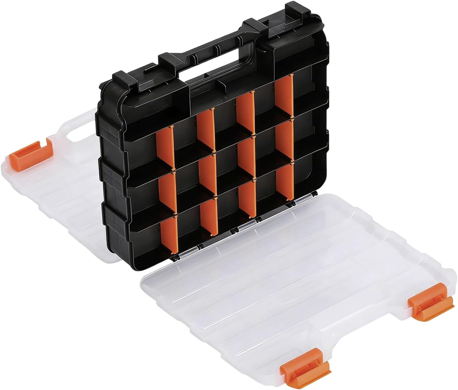 GENERIC Organisateur De Vis - Boîte Avec 34 Compartiments,Organisation D'Outils Pour Petites Pièces,pour Écrous Clous Perles Boulons Composants Électroniques Garage Et Atelier