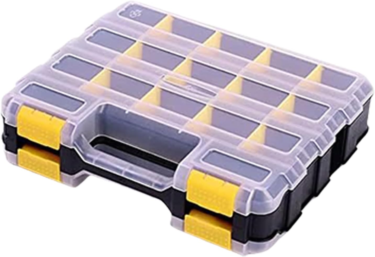  Boîte à Outils à 34 Compartiments - Boîte De Rangement Pour Vis - Pièces Métalliques - Quincaillerie - Tournevis - Boîte De Rangement Pour L'organisation