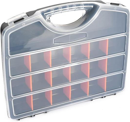  Boîte De Rangement à Vis épaisse Avec Couvercles, Compartiments, Boîte à Outils, Compartiment, Conteneurs De Tri De Vis, Boîte De Rangement Pour Boulons