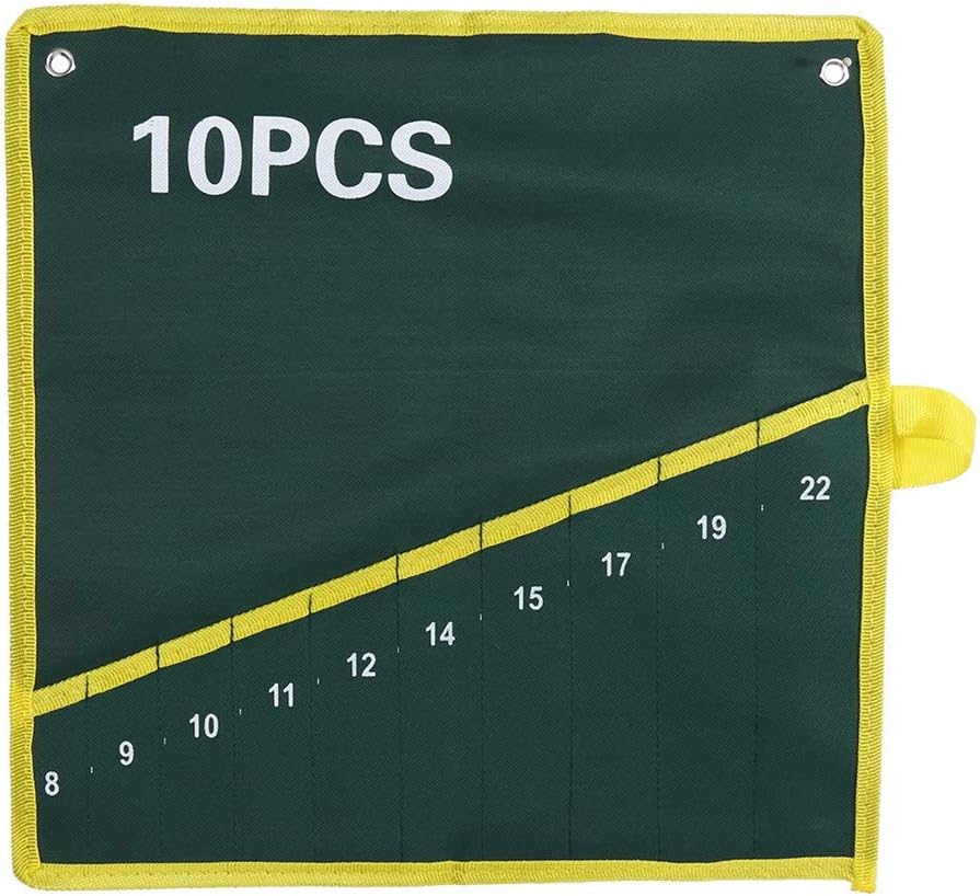  Sac à Clés En Toile En Rouleau, Organiseur D'outils à Poches Multiples Avec 6 à 25 Options De Poches, Rangement Portable à Suspendre Ou à Enrouler Pour Mécaniciens Charpentiers, Atelier De