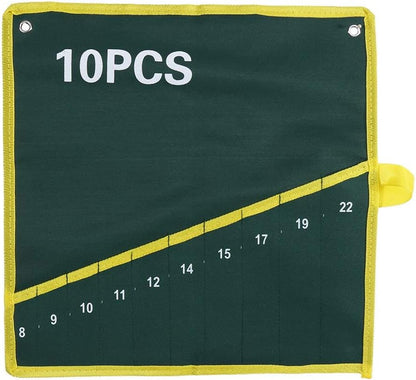  Sac à Clés En Toile En Rouleau, Organiseur D'outils à Poches Multiples Avec 6 à 25 Options De Poches, Rangement Portable à Suspendre Ou à Enrouler Pour Mécaniciens Charpentiers, Atelier De