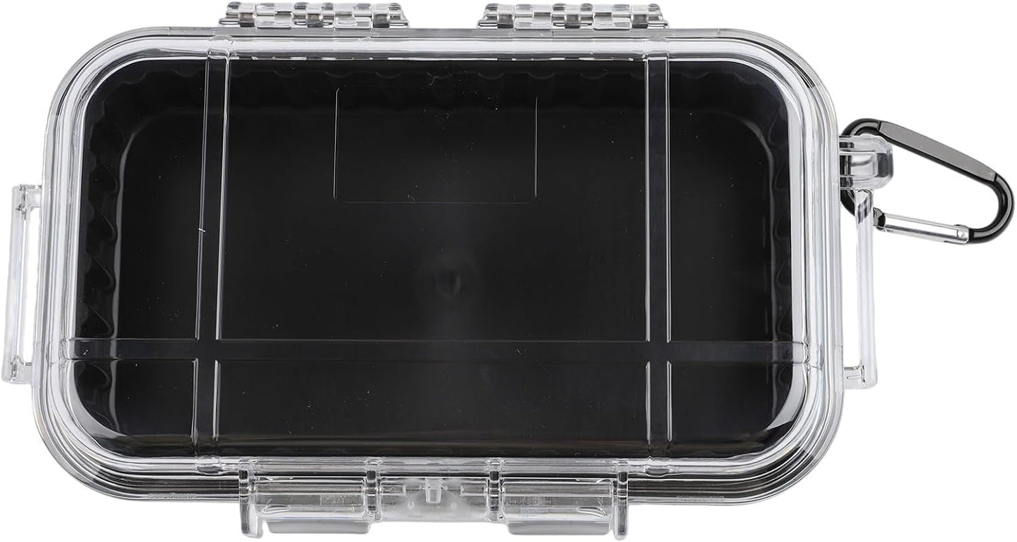  Boîte De Rangement à Outils Robuste Fabriquée En Matériau ABS Avec Blocage De La Lumière Et Rembourrage Personnalisable Pour Un Transport Sécurisé (noir)