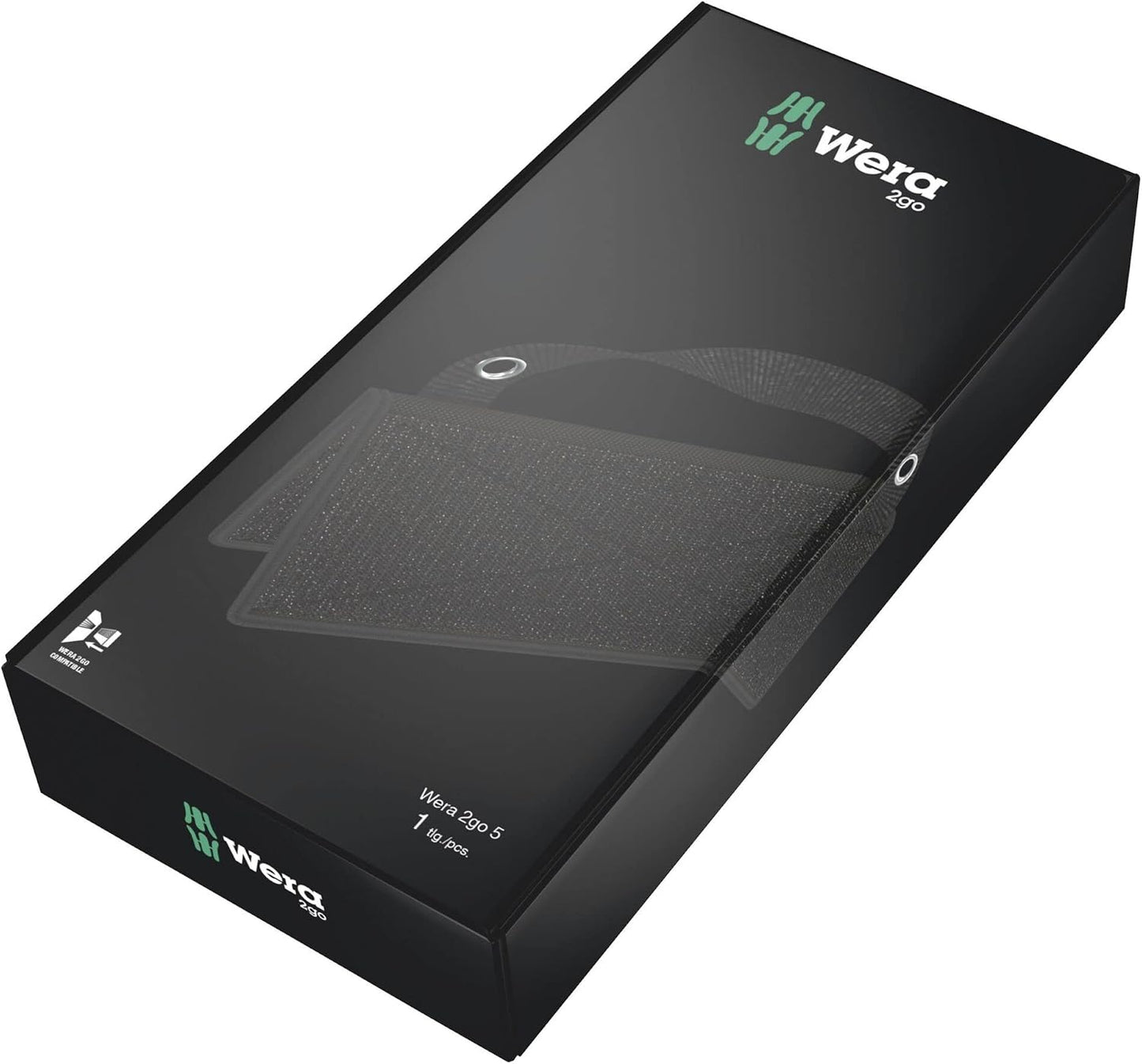  Wera 05004354001 Dispositif Porte-outils Wera 2go 5, 135 X 300 X 270 Mm, Noir