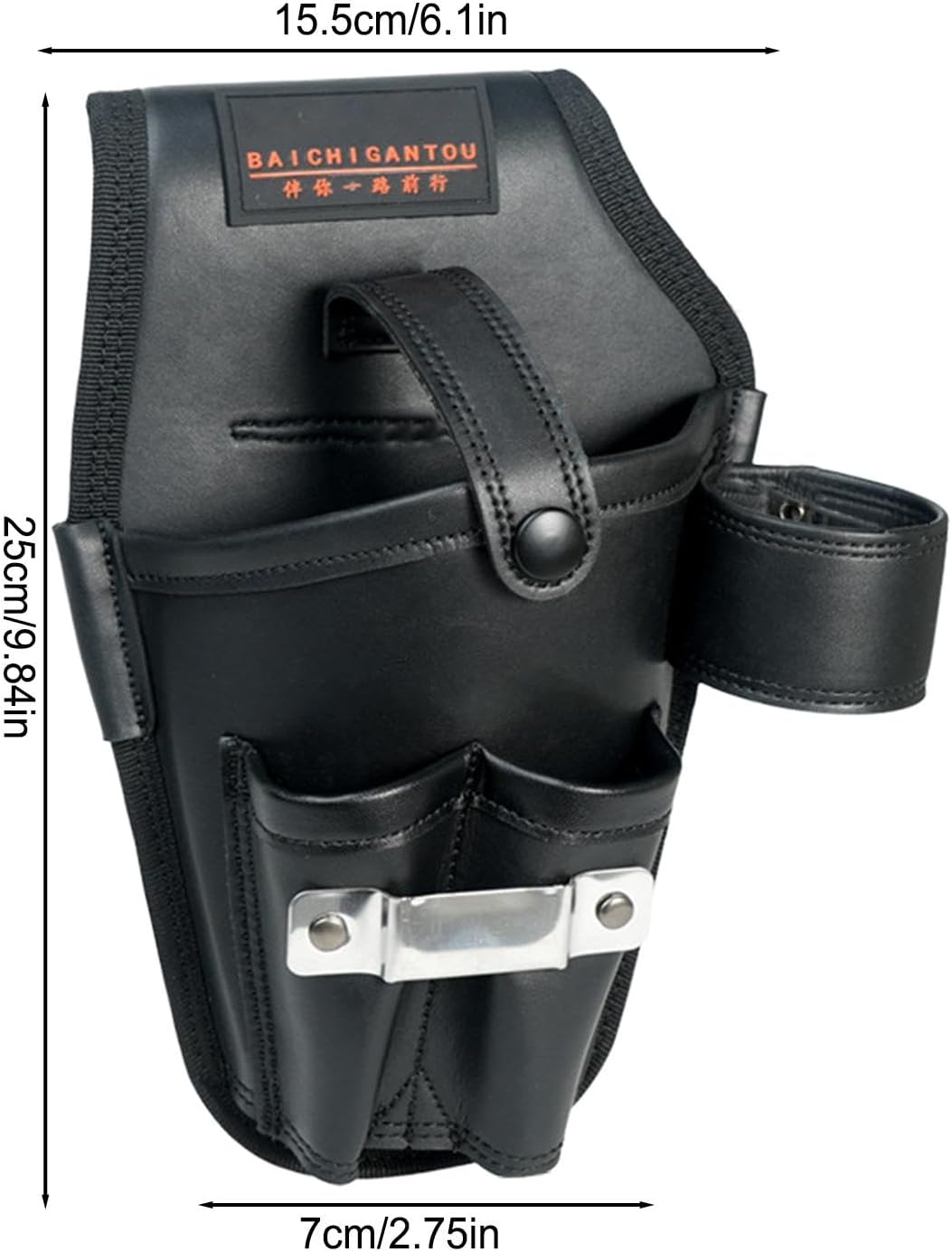 GENERIC Pochette De Rangement Pour Outils D'électricien | Sac Banane Multi-poches Pour Techniciens | Porte-outils Utilitaire Fonctionnel Pour Perceuses électriques Et Outils à Main | Idéal Pour Les Chantiers