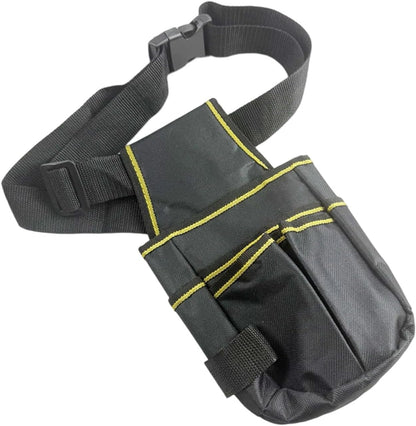  Ceinture à Outils Multifonctionnelle Pour électricien, Sac De Taille Réglable, Tissu Polyester Robuste Avec Plusieurs Poches Utilitaires, Organiseurs D'outils En Polyester
