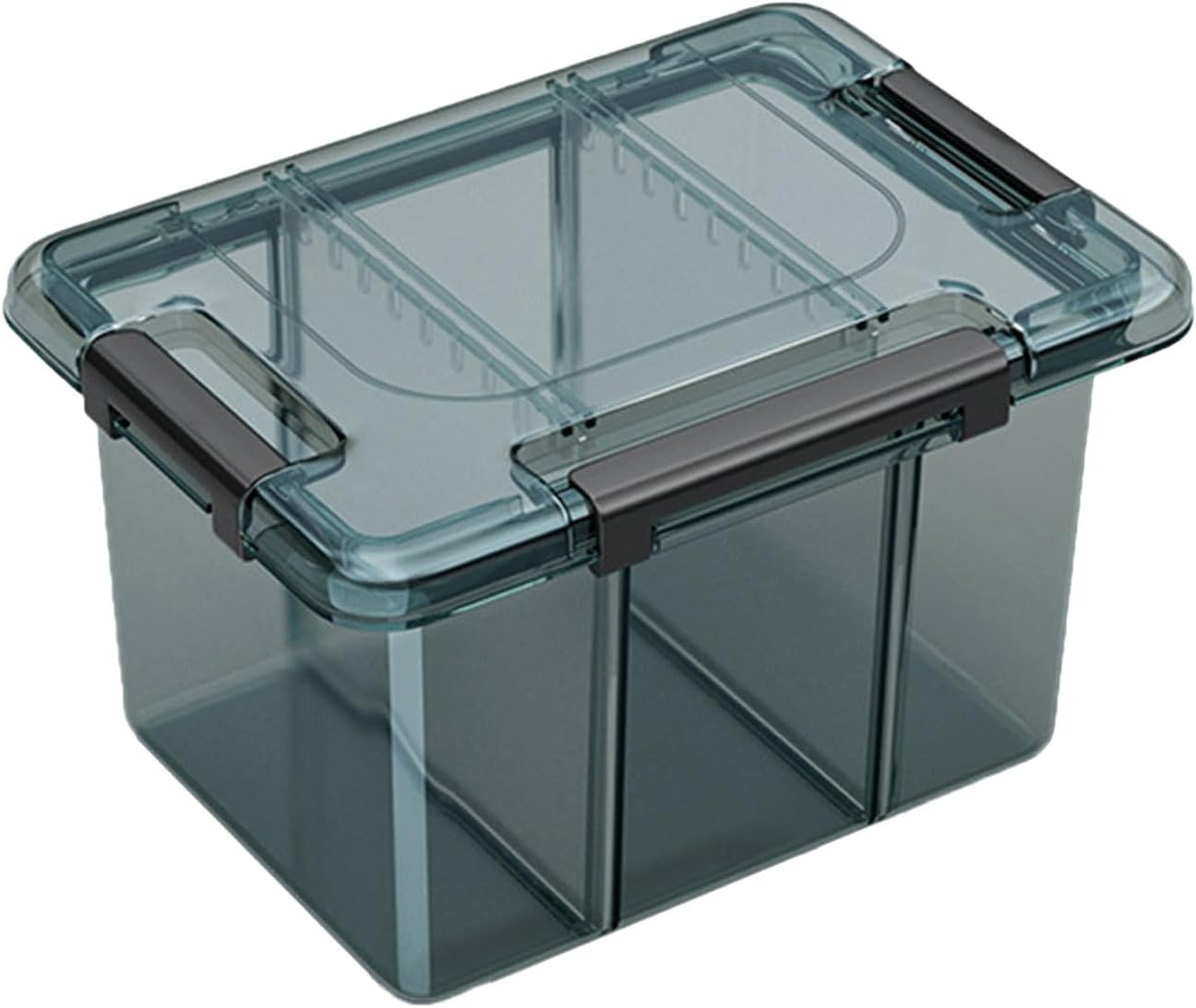  Boîte De Rangement Multi-usage Avec Compartiments Flexibles Pour La Maison, Le Garage Et Le Bureau Boîte De Rangement à Outils Avec Séparateurs