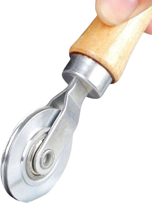  Outil De Roulement De Roue En Acier Avec Poignée En Bois Pour Double Fenêtre, Porte Moustiquaire Robuste