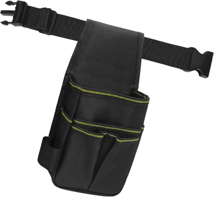  Sac De Rangement Pratique à La Taille Avec Fond Renforcé Et Plusieurs Anneaux De Rangement Pour Les Bricoleurs électriciens